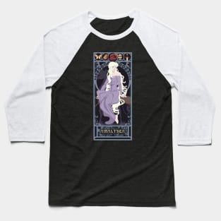 The Last Unicorn - art nouveau - Amalthea Baseball T-Shirt